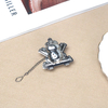 Frog shaped tea infuser with chain