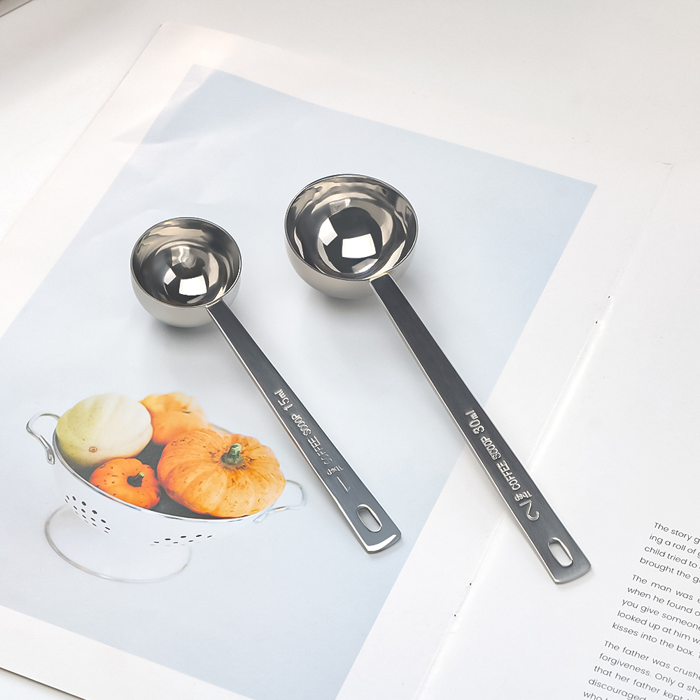  stainless steel spoon with scale