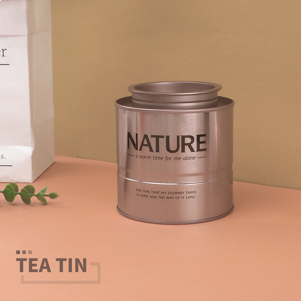 Tin box tea can