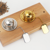 Teapot shape tea infuser with chain