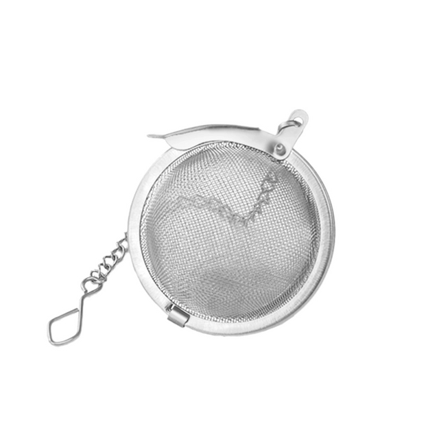 Ball shape tea infuser with chains