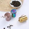 Multicolor Basket shape tea infuser with chain