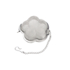 Mesh flower tea infuser with chain