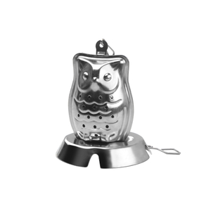 Owl shaped tea infuser with chain